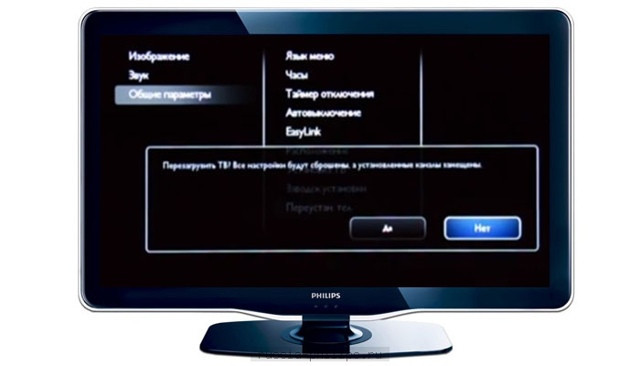 Как настроить телевизор Philips