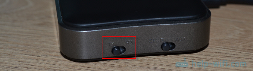 Переключение режима TX / RX (прием / передача) на передатчике Bluetooth